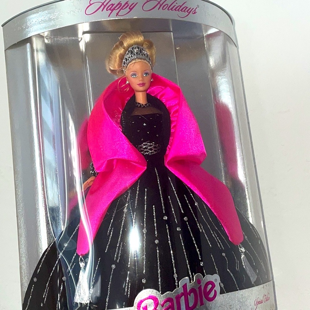 Rare vintage 1998 Mattel Happy Holidays Special Edition Barbie doll